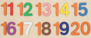 Barevná čísla (11-20)